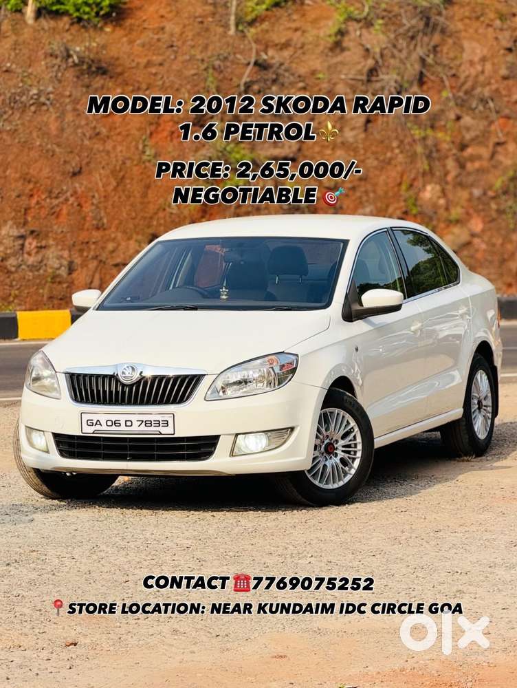 Skoda Rapid 1.6 Mpi Ambition, 2012, Petrol
