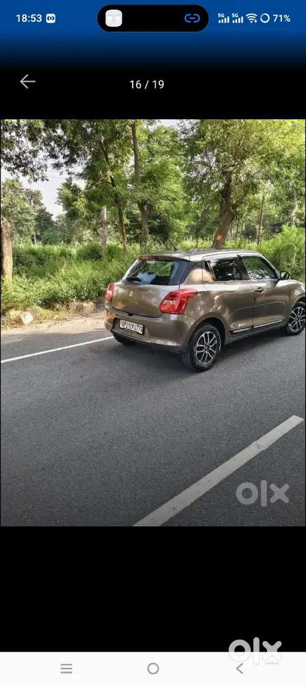 Maruti Swift Zxi Plus Top Model Allow Wheel