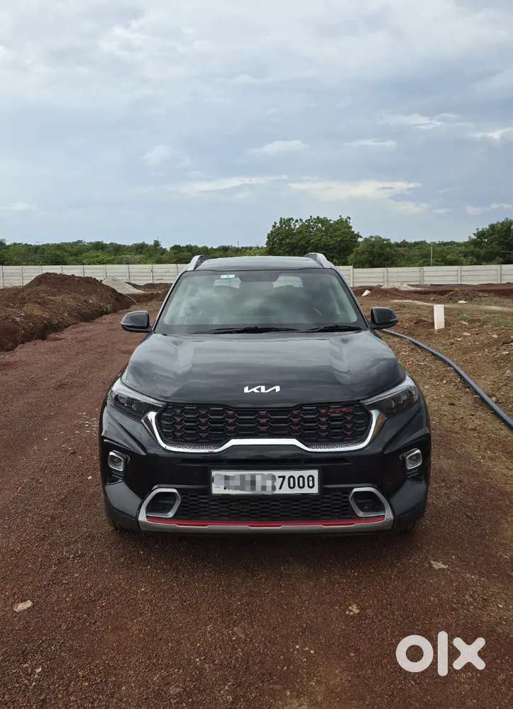  Kia Sonet Gtx+ (topend) Imt Diesel Black Colour &ndash; 2023 For Sale