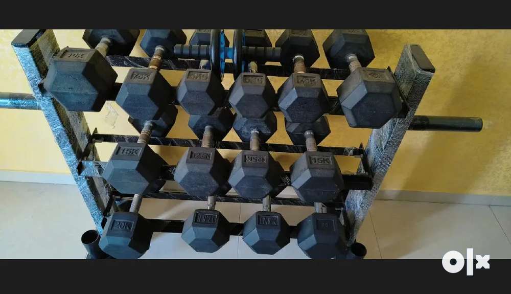 Dumbbell set on cheap olx