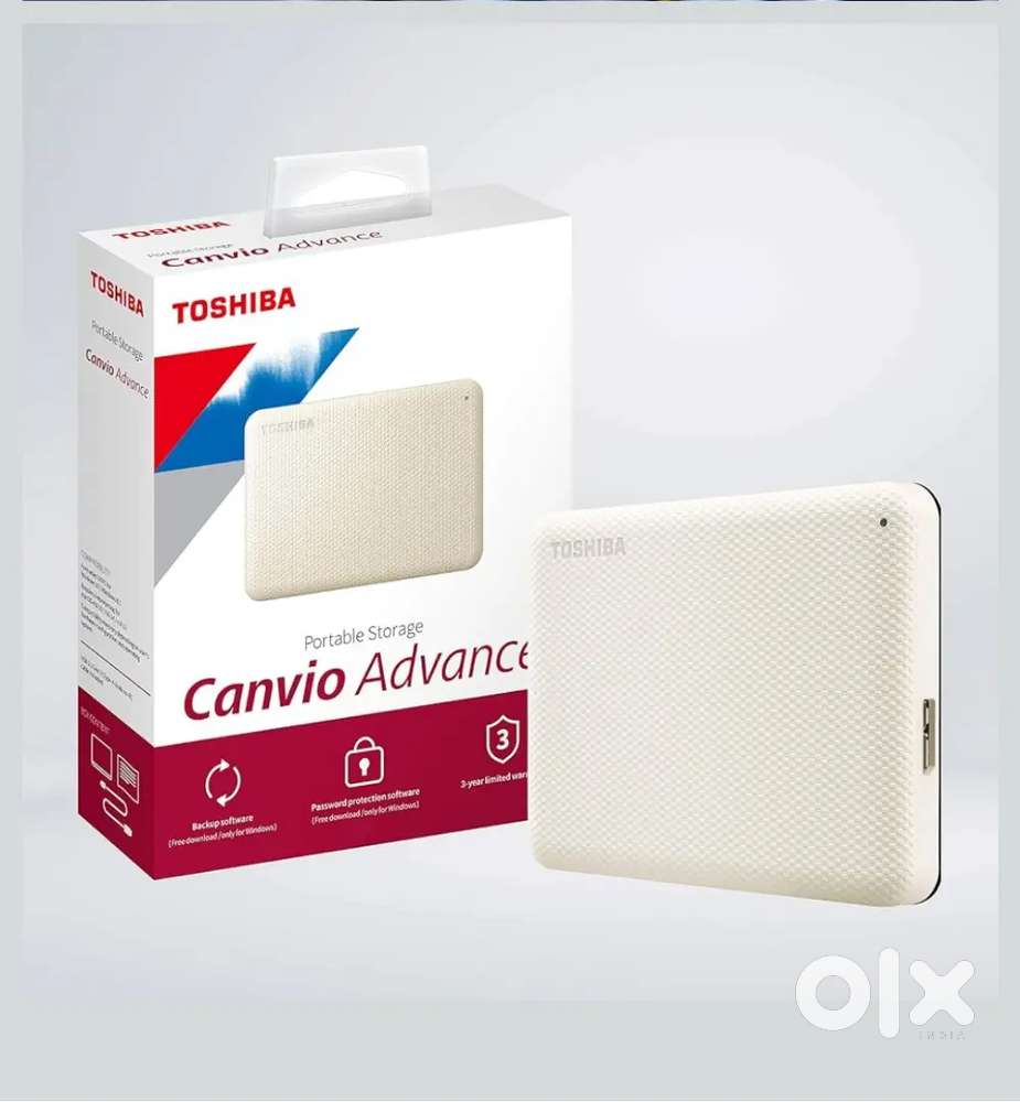 Toshiba Canvio Advance 2TB Portable External HDD,