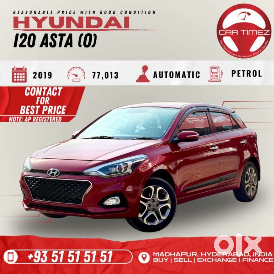 Hyundai I20 Asta Option Cvt, 2019, Petrol
