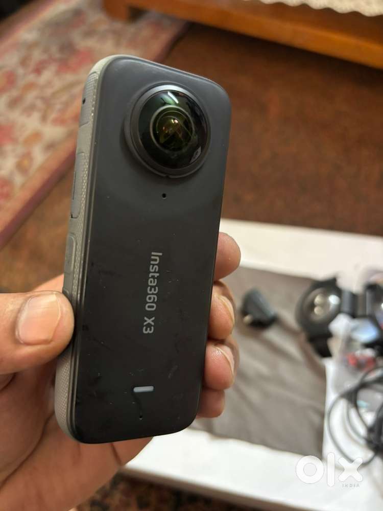 Insta 360 X3 full motorcycle kit with mic adapter