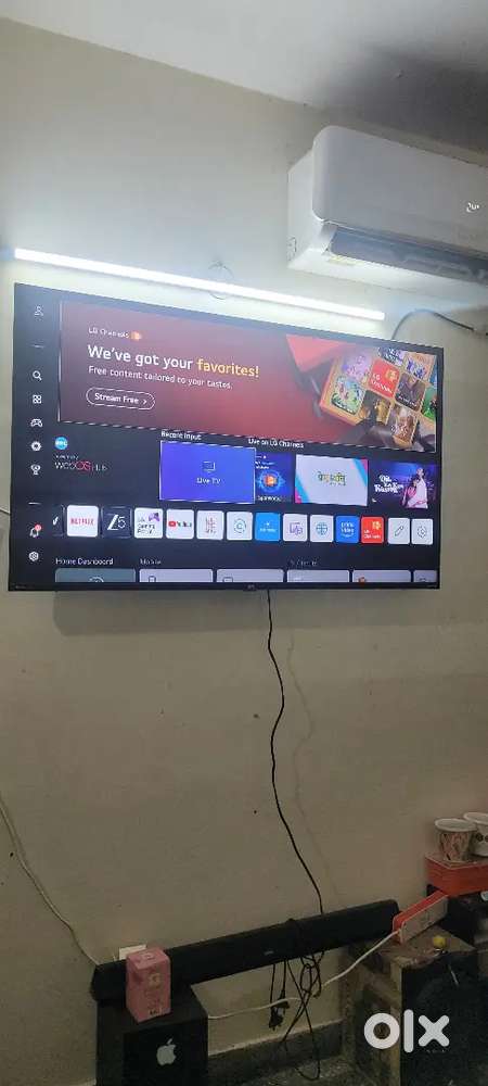 55 4k Led  TV Brand New Condition with sounder wireless woofer