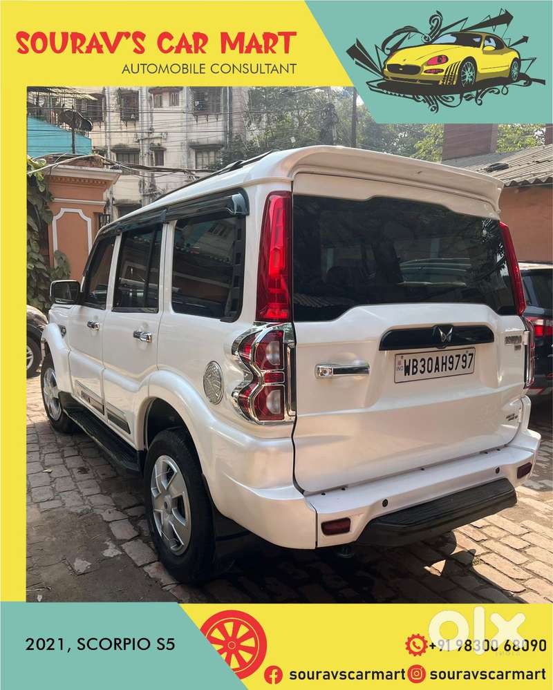 Mahindra Scorpio S5 Plus, 2021, Diesel