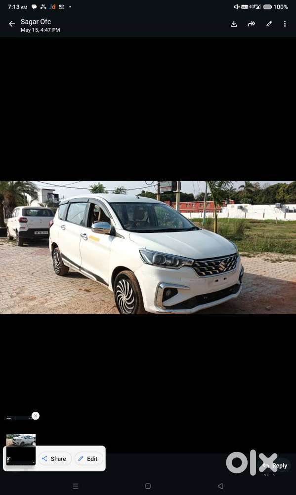 Maruti Suzuki Ertiga 1.5 Tour M, 2022, Cng & Hybrids