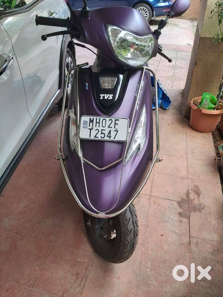 Purple Tvs Zest Scooty Mileage 110 Tvs Scooty Zest Tyre Price
