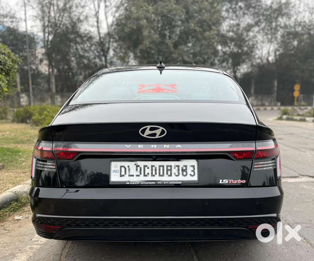 Hyundai Verna Sx (o) 1.5 Turbo Petrol Dct, 2023, Petrol