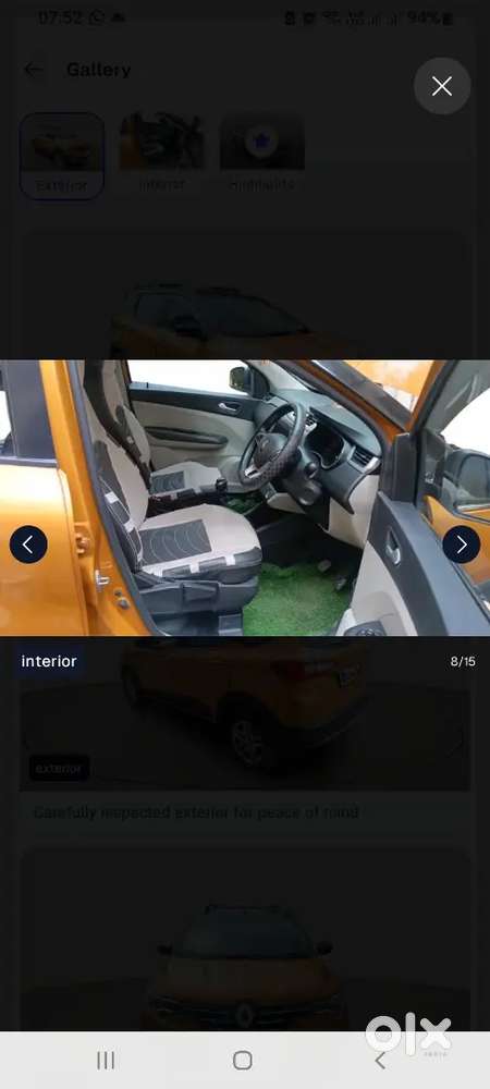 Renault Triber 1.0 Rxz 2021 Dual Tone