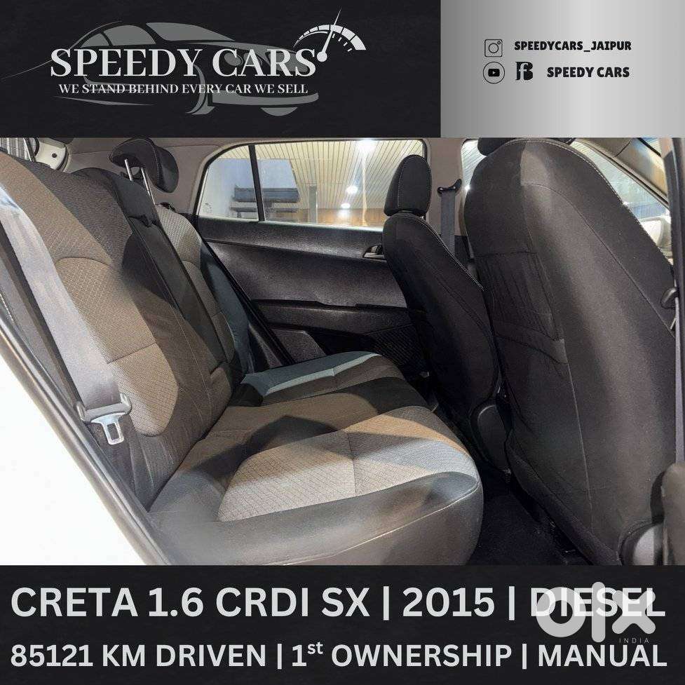 Hyundai Creta 1.6 Crdi Sx, 2015, Diesel