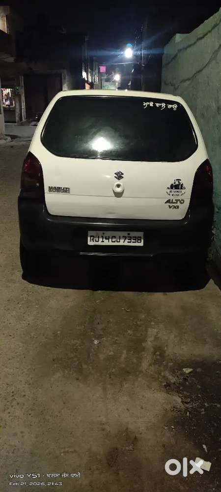 Maruti Suzuki Alto 2010 Petrol 110000 Km Driven