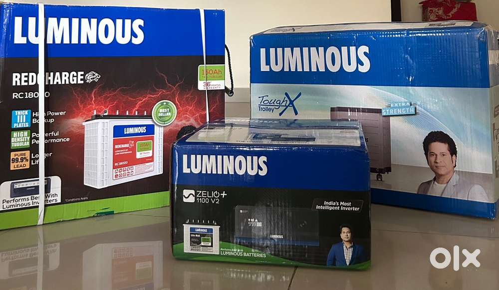 Luminous Inverter & Battery Combo with Trolley 150Ah