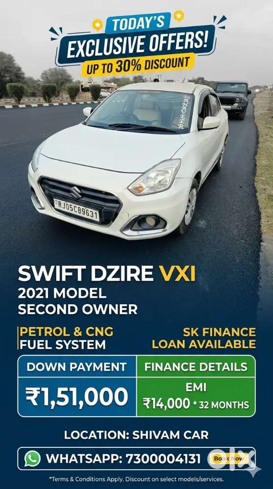 Maruti Suzuki Dzire 2021 Petrol Good Condition