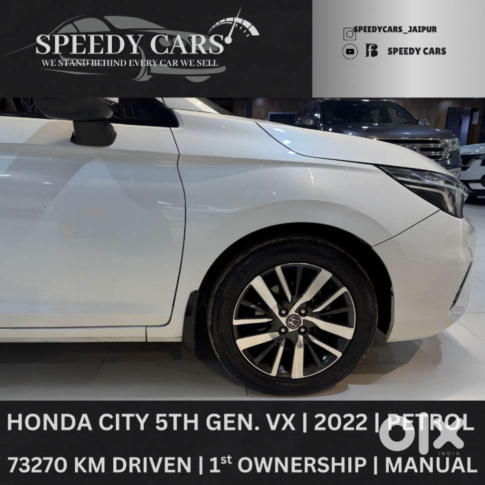 Honda City Vx Petrol Mt, 2022, Petrol