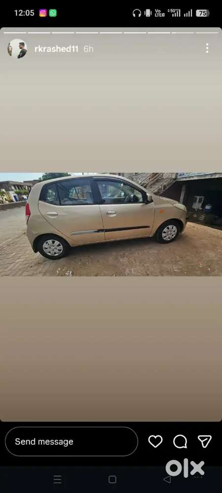 Hyundai I10 Petrol  +cng 58000 Km Driven