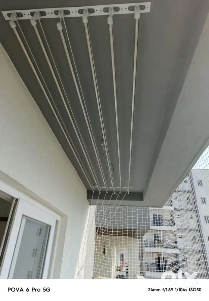 Ceiling cloth dryer # எளிய முறையில் துணி காய வைக்க