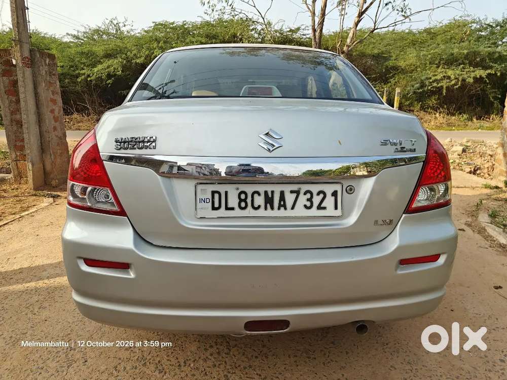 Maruti Dzire 2012 Petrol Manual