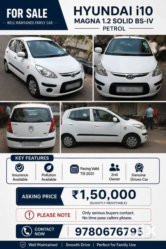 Hyundai I10 2010 Petrol