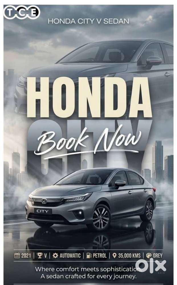 Honda City V At, 2021, Petrol