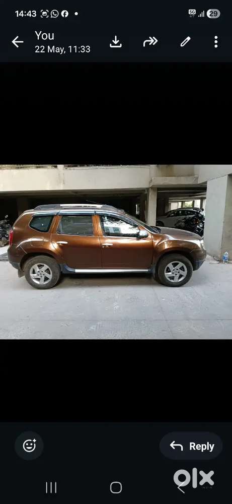 Renault Duster Diesel 2014  Gj01 Passing
