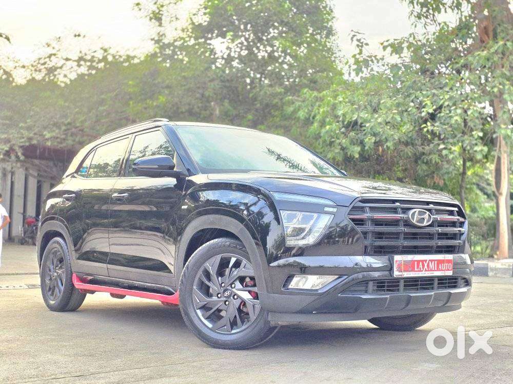 Hyundai Creta 1.5 Sx (o) Knight Ivt Petrol, 2022, Petrol