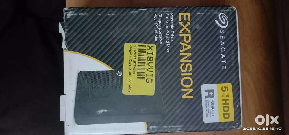 Seagate Expansion 5TB Portable External Hard Drive