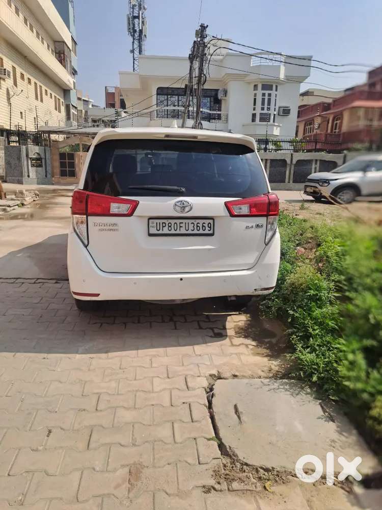 Sale Innova Crysta Urgent Money Problem White Colour
