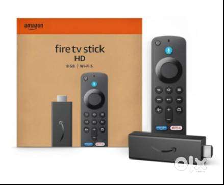 Amazon Fire TV Stick HD, Alexa Voice Remote with TV power & WIFI 5