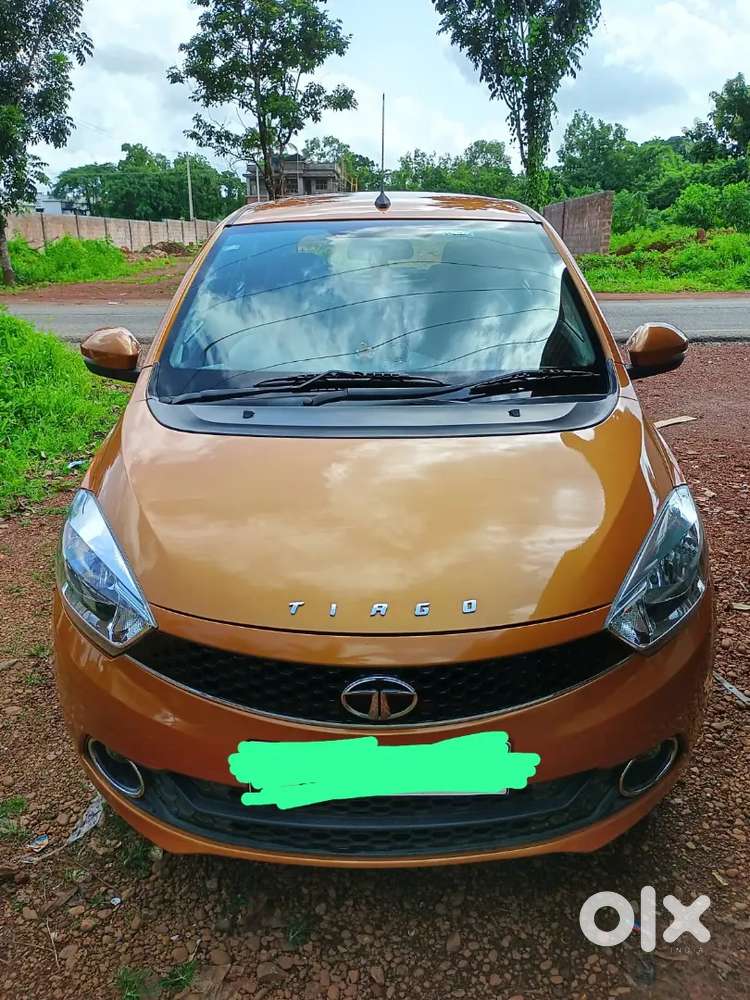 Tata Tiago Xz Manual Transmission Sunburst Orange Colour, 2018 Petrol