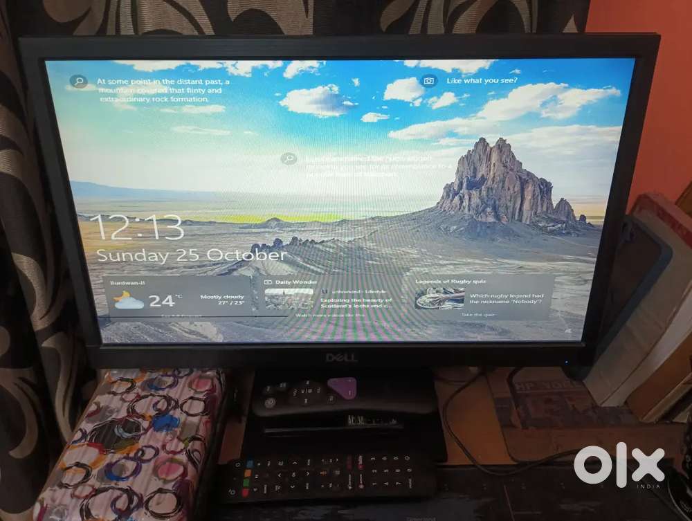 Dell monitor 19 inch only one mini black line no any others problem