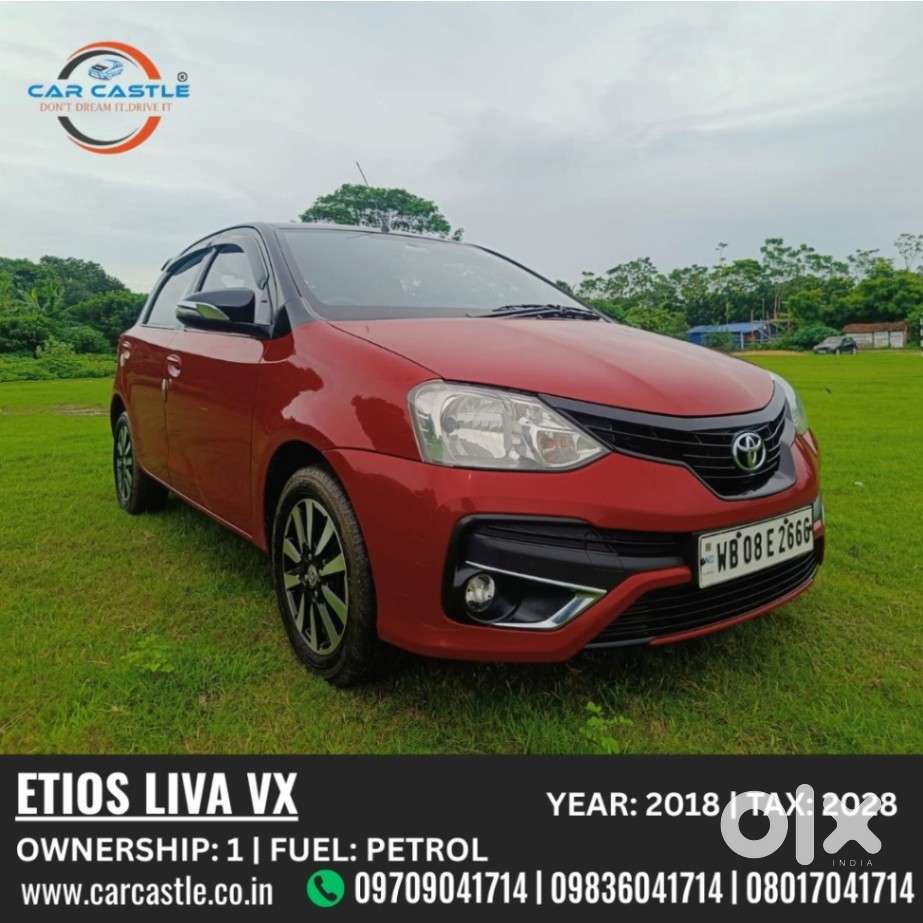 Toyota Etios Liva Vx Dual Tone, 2018, Petrol