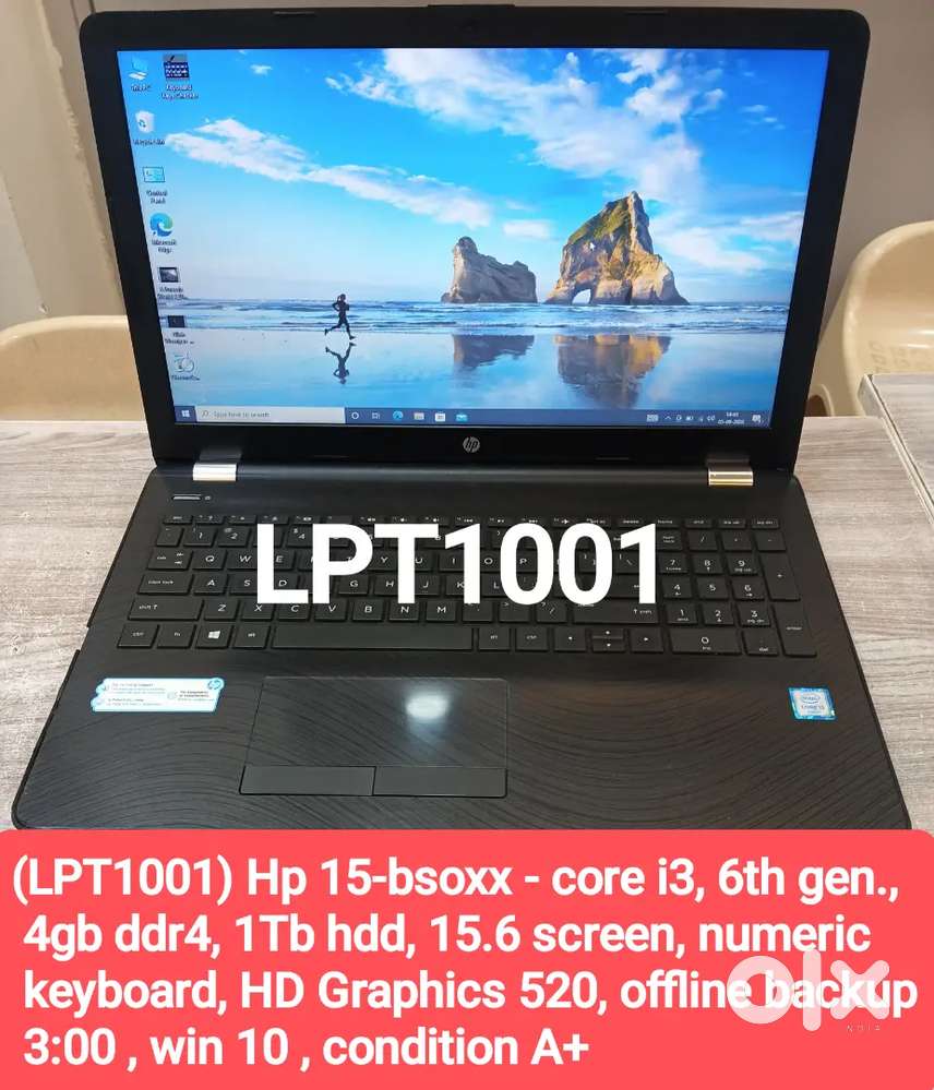 (LPT1001) Hp 15-bsoxx - used laptop