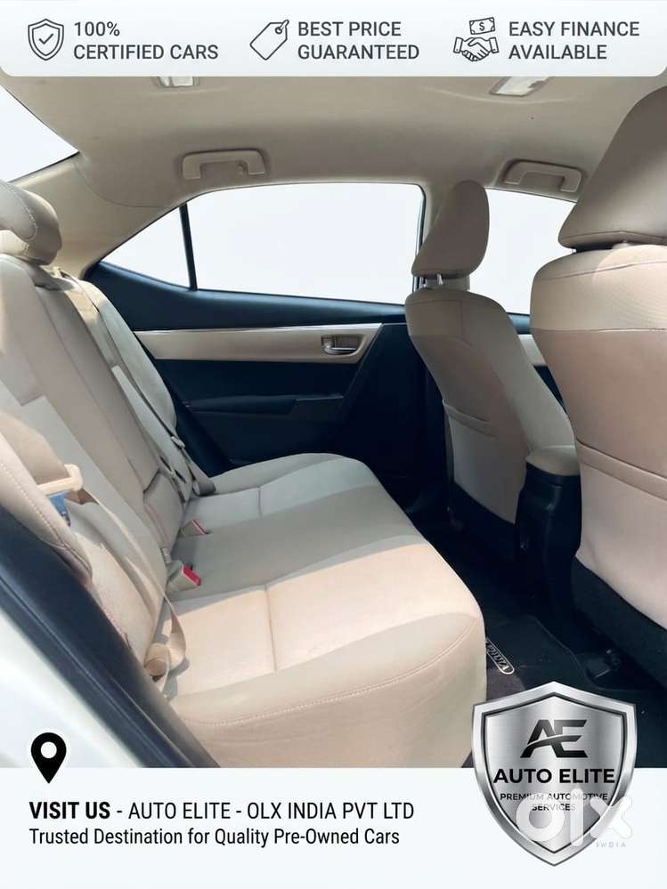 Toyota Corolla Altis [ ] 1.8 G Cvt, 2017, Petrol