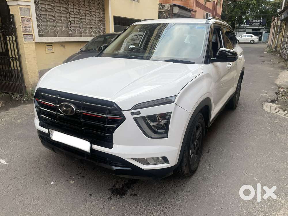 Hyundai Creta 1.5 S Plus Knight Petrol Dual Tone, 2022, Petrol