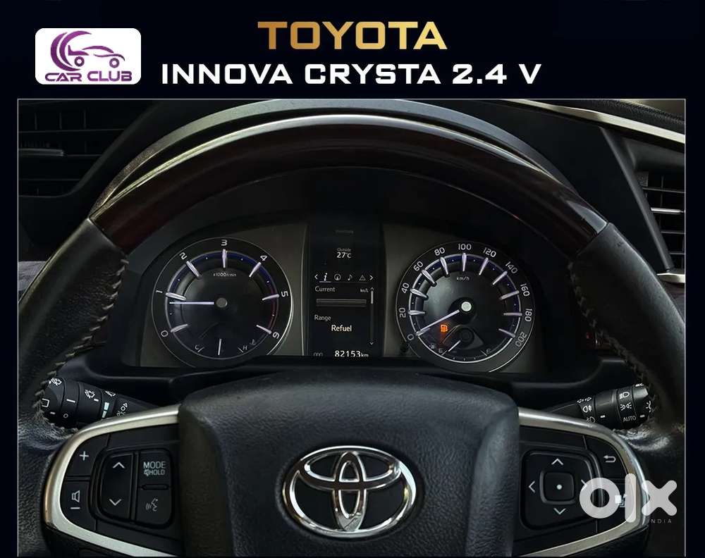 Toyota Innova Crysta 2.4 V 7 Str, 2019, Diesel