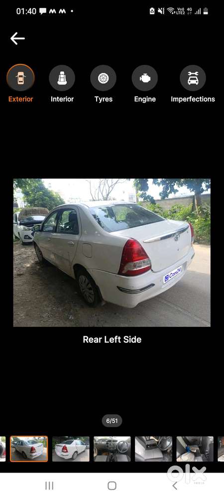 Toyota Etios 2013 Petrol 47000 Km Driven