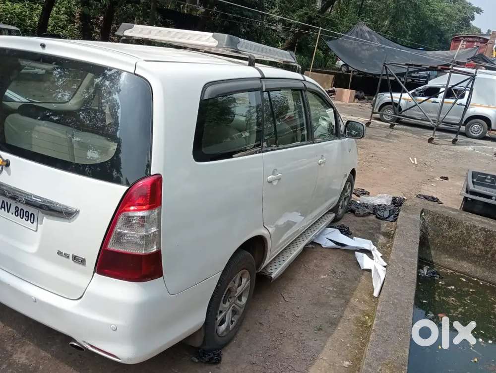 Toyota Innova White Colour