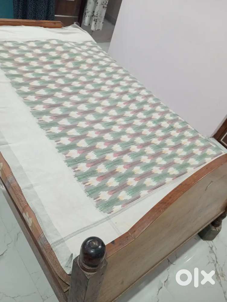 Wooden bed