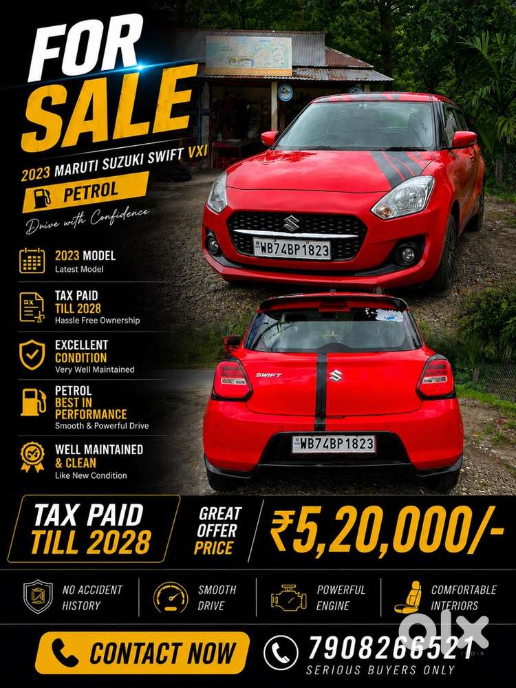 Maruti Suzuki Swift Petrol 70000 Km Driven