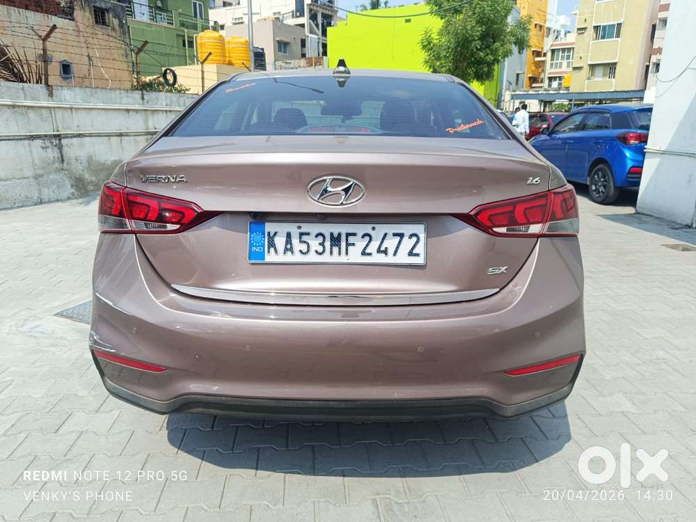 Hyundai Verna Transform 1.6 Sx Vtvt, 2018, Petrol