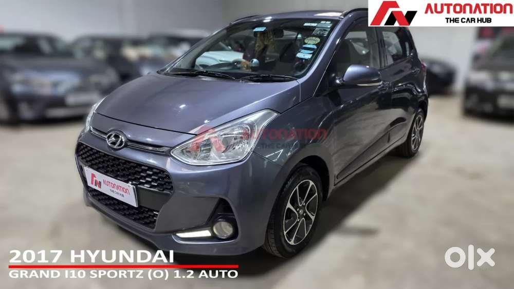 Hyundai Grand I10 1.2 Kappa Sportz Option At, 2017, Petrol