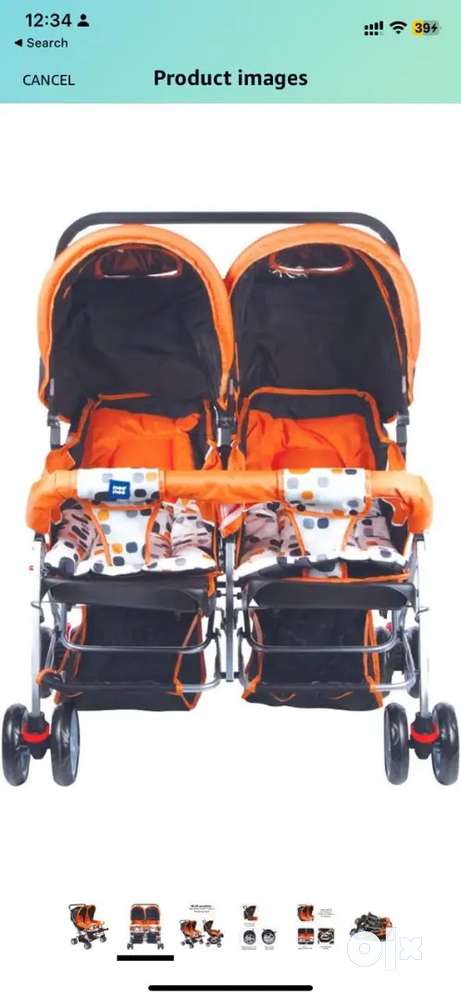 Twins store stroller olx