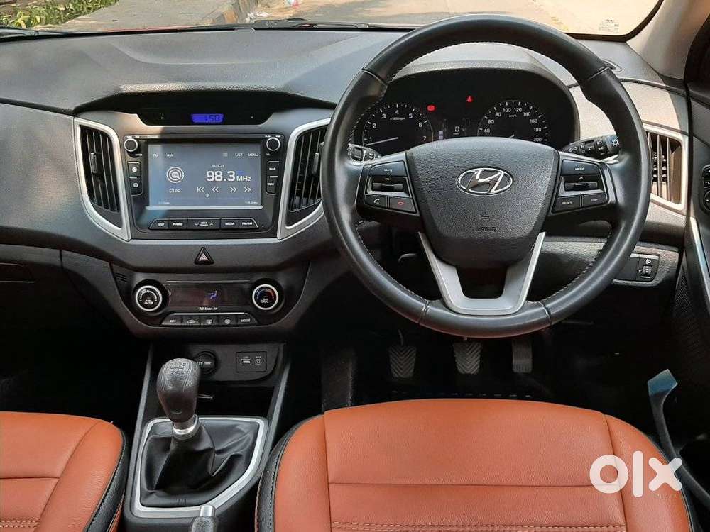 Hyundai Creta Sx Plus 1.6 Dual Tone Vtvt, 2017, Petrol