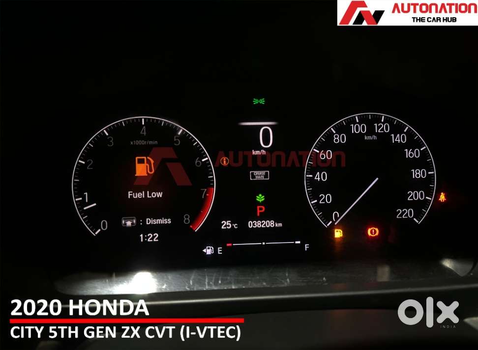 Honda City 1.5 Zx Cvt I-vtec, 2020, Petrol