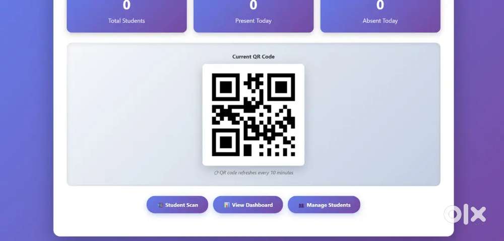 Engineering Project QRAttendanceSystem Full Source Code + APK + Report ...
