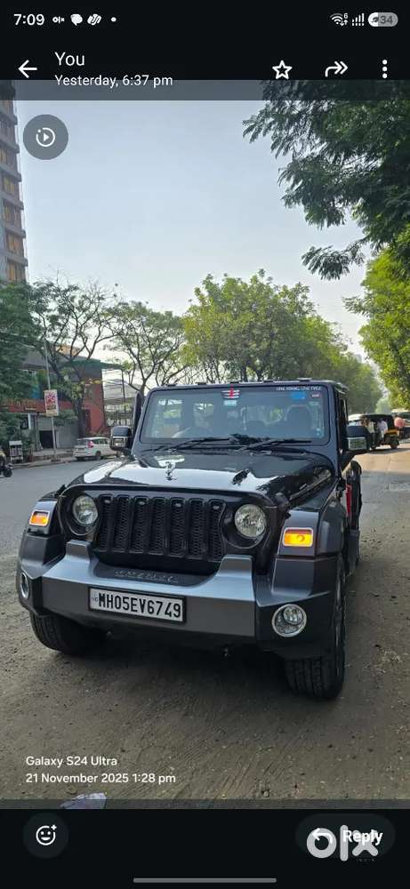 Mahindra Thar Lx 2022 Second Owner