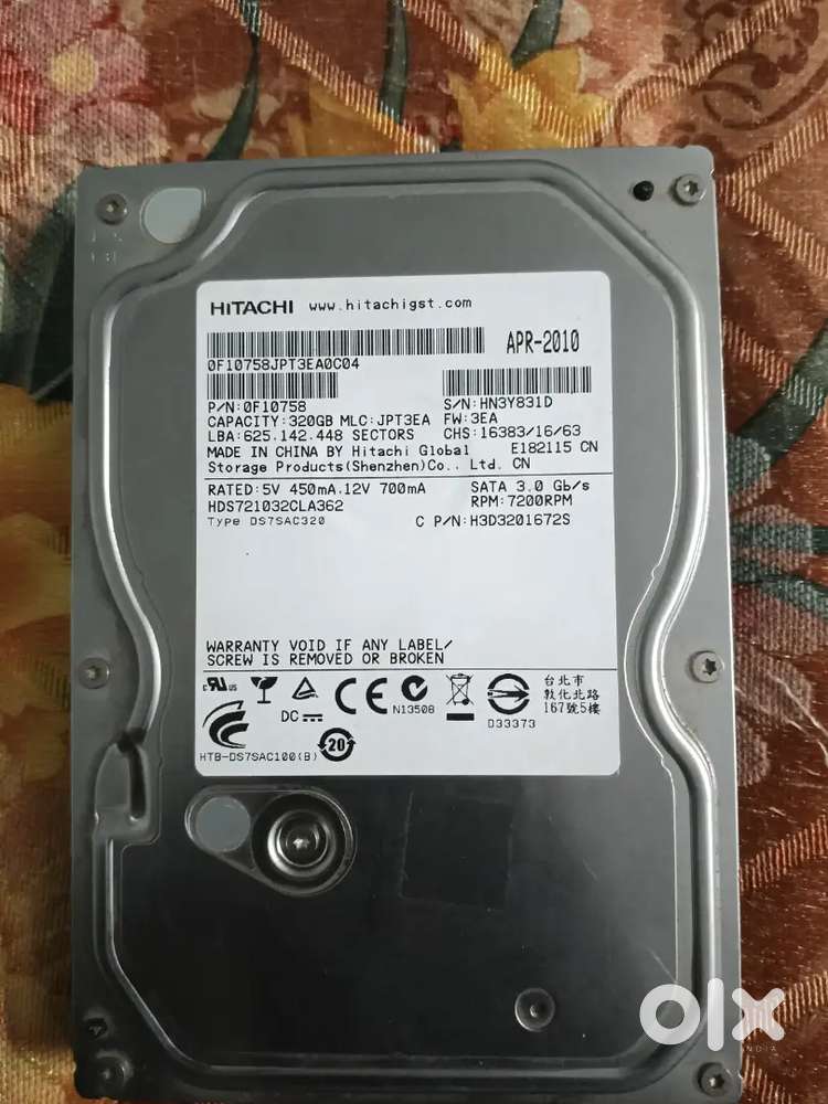 Hitachi 320 gb