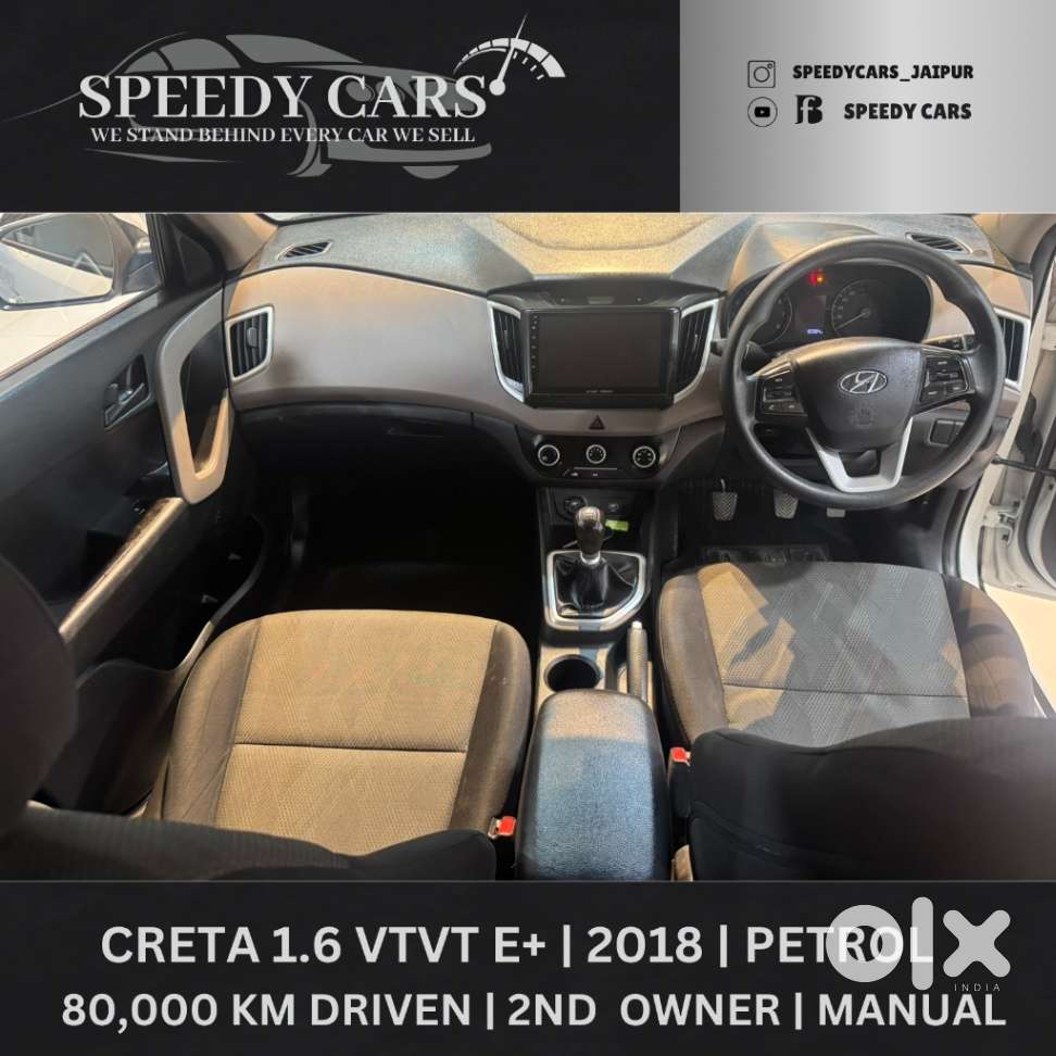 Hyundai Creta 1.6 Ex Vtvt, 2018, Petrol