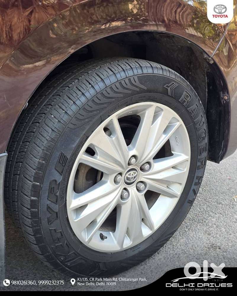Toyota Innova Crysta 2.4 Z 7 Str, 2016, Diesel