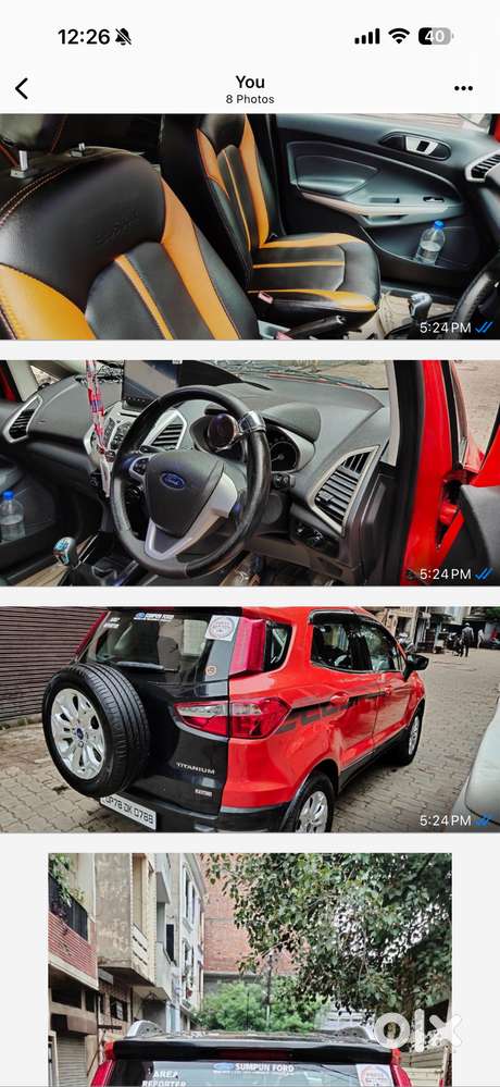 Ford Ecosport 2015 Diesel Good Condition